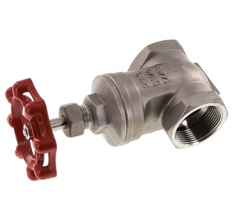 G 1-1/2'' Vanne à opercule inox 16 bar