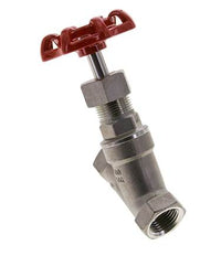 G 1/2'' Vanne à siège incliné inox 40 bar