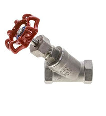 G 3/4'' Vanne à siège incliné inox 40 bar