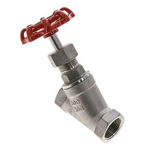 G 3/4'' Vanne à siège incliné inox 40 bar