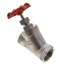 G 1-1/2'' Vanne à siège incliné inox 40 bar