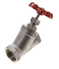G 1-1/2'' Vanne à siège incliné inox 40 bar