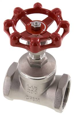 G 1-1/2'' Robinet à soupape inox 16 bar
