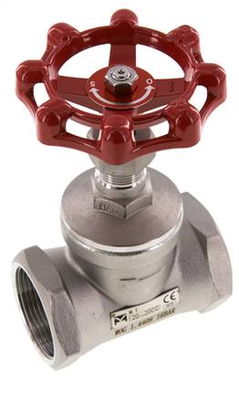 G 1-1/2'' Robinet à soupape inox 16 bar