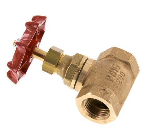 G 1/2'' Robinet à soupape bronze 16 bar