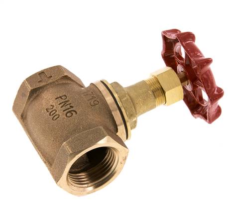G 1'' Robinet à soupape bronze 16 bar