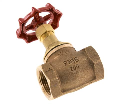 G 1'' Robinet à soupape bronze 16 bar