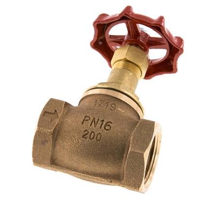 G 1'' Robinet à soupape bronze 16 bar
