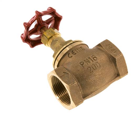G 1-1/4'' Robinet à soupape bronze 16 bar