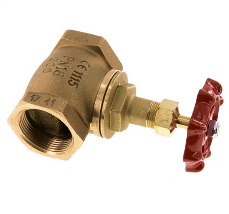 G 1-1/2'' Robinet à soupape bronze 16 bar