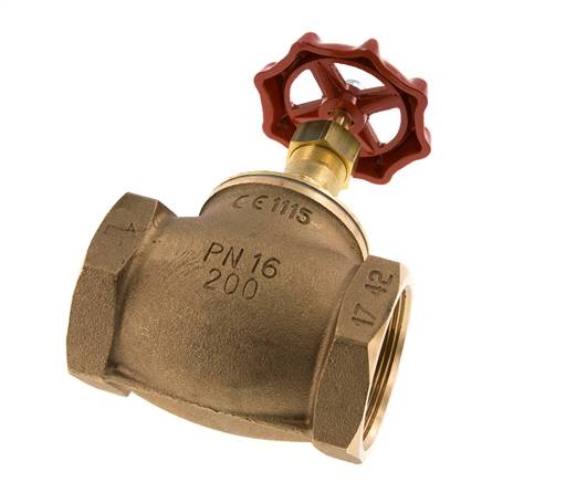 G 2'' Robinet à soupape bronze 16 bar