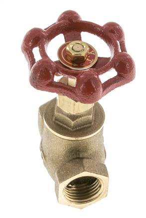 G 1/2'' Robinet à soupape laiton 10 bar