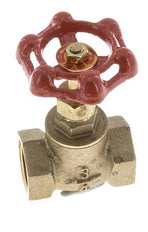G 3/4'' Robinet à soupape laiton 10 bar