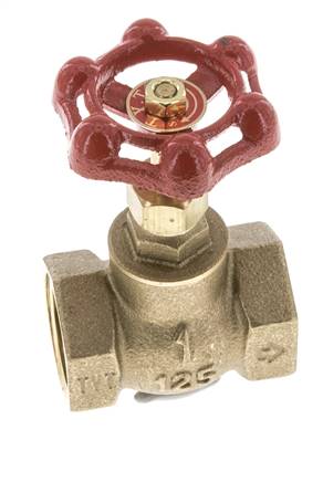 G 1'' Robinet à soupape laiton 10 bar