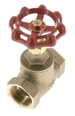 G 1-1/4'' Robinet à soupape laiton 10 bar