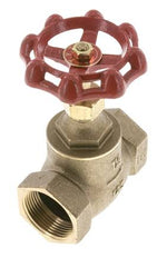 G 1-1/4'' Robinet à soupape laiton 10 bar