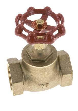 G 1-1/2'' Robinet à soupape laiton 10 bar