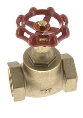 G 1-1/2'' Robinet à soupape laiton 10 bar