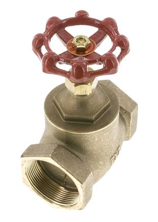 G 2'' Robinet à soupape laiton 10 bar