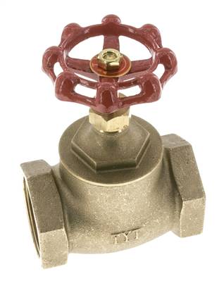 G 2'' Robinet à soupape laiton 10 bar