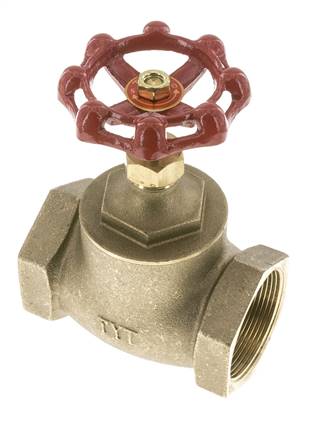 G 2'' Robinet à soupape laiton 10 bar