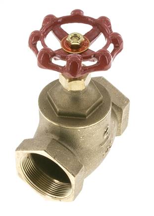 G 2'' Robinet à soupape laiton 10 bar