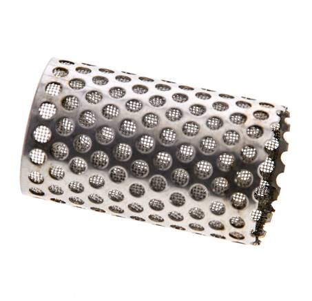 Tamis de rechange pour filtre à tamis, acier inoxydable, maille 0,25mm, 18x30mm