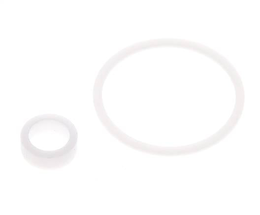 Kit de joints PTFE pour filtre en Y 3/4", DIN 3202-M8 [2 pièces]