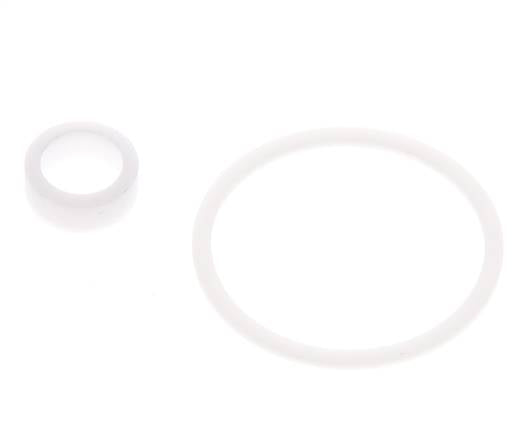 Kit de joints PTFE pour filtre en Y 3/4", DIN 3202-M8 [2 pièces]
