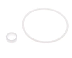 Kit de joints PTFE pour filtre à tamis 1-1/4", maille 0,8mm, DIN 3202-M8 [2 pièces]