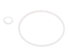 Kit de joints PTFE pour filtre à tamis 1-1/2", maille 0,8mm, sans silicone