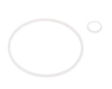 Kit de joints PTFE pour filtre à tamis 1-1/2", maille 0,8mm, sans silicone