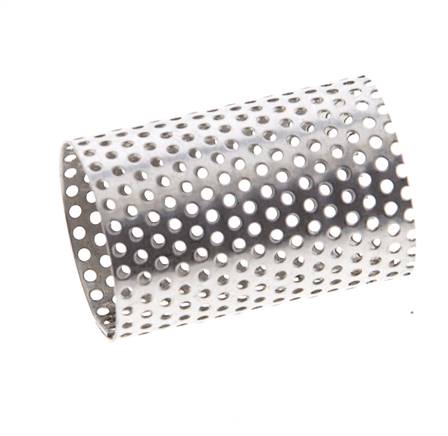 Tamis de rechange pour filtre à tamis, acier inoxydable, maille 1mm, 19x28mm [2 pièces]