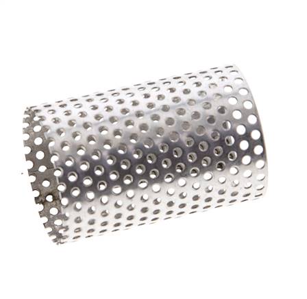 Tamis de rechange pour filtre à tamis, acier inoxydable, maille 1mm, 19x28mm [2 pièces]