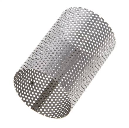Tamis de rechange pour filtre à tamis, acier inoxydable, maille 1mm, 36x53mm