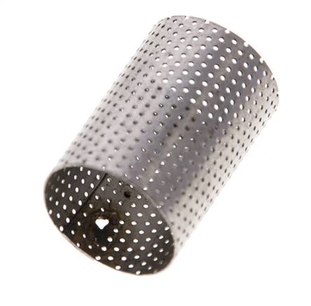 Tamis de rechange pour filtre à tamis, acier inoxydable, maille 0,6mm, 19x28mm