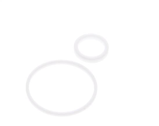 Kit de joints PTFE pour filtre à tamis 3/4", maille 1,0mm [2 pièces]