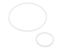Kit de joints PTFE pour filtre à tamis 1-1/2", maille 1,0mm