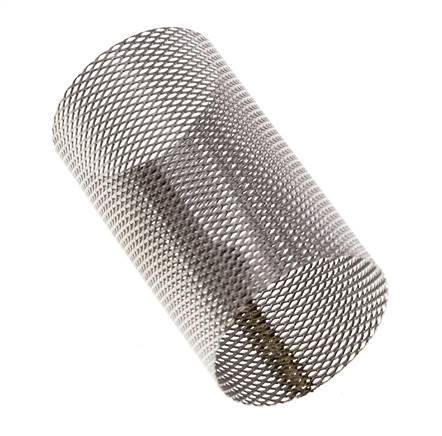 Tamis de rechange pour filtre à tamis, acier inoxydable, maille 0,5mm, 24x41mm [5 pièces]