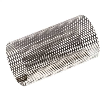 Tamis de rechange pour filtre à tamis, acier inoxydable, maille 0,5mm, 24x41mm [5 pièces]