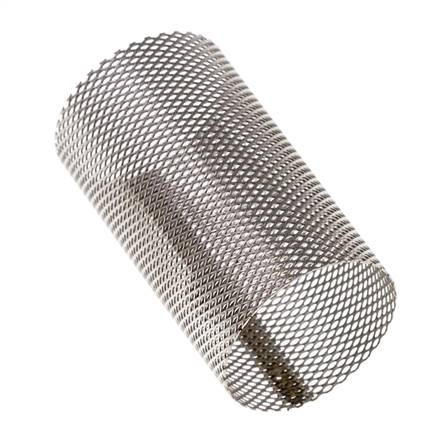 Tamis de rechange pour filtre à tamis, acier inoxydable, maille 0,5mm, 24x41mm [5 pièces]