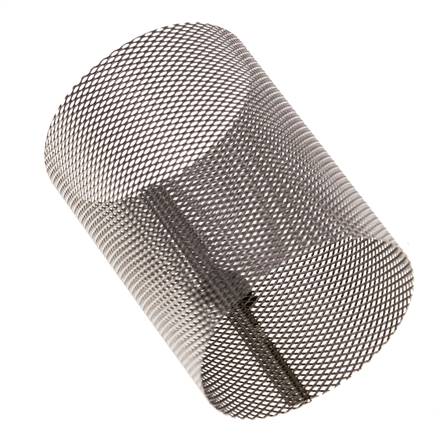 Tamis de rechange pour filtre à tamis, acier inoxydable, maille 0,5mm, 36x50mm [2 pièces]