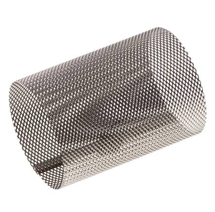 Tamis de rechange pour filtre à tamis, acier inoxydable, maille 0,5mm, 36x50mm [2 pièces]
