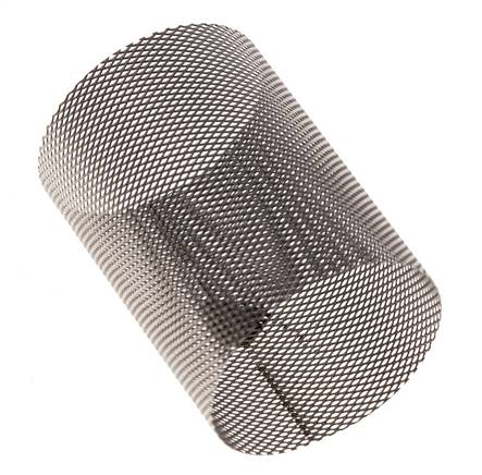 Tamis de rechange pour filtre à tamis, acier inoxydable, maille 0,5mm, 36x50mm [2 pièces]