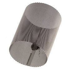 Tamis de rechange pour filtre à tamis, acier inoxydable, maille 0,5mm, 36x50mm [2 pièces]