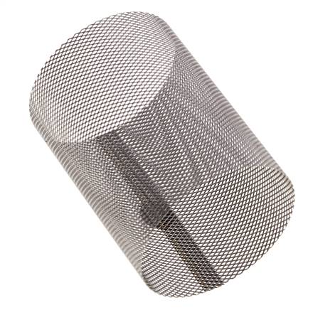 Tamis de rechange pour filtre à tamis, acier inoxydable, maille 0,5mm, 42x57mm [2 pièces]