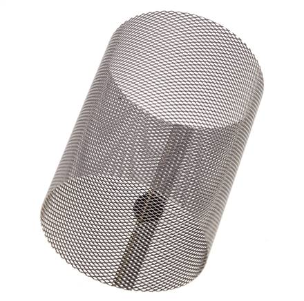 Tamis de rechange pour filtre à tamis, acier inoxydable, maille 0,5mm, 42x57mm [2 pièces]