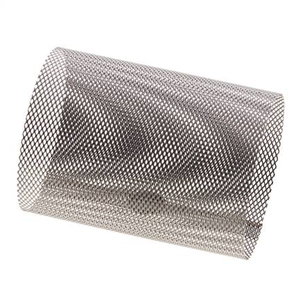Tamis de rechange pour filtre à tamis, acier inoxydable, maille 0,5mm, 42x57mm [2 pièces]