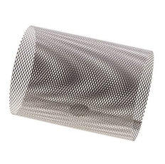 Tamis de rechange pour filtre à tamis, acier inoxydable, maille 0,5mm, 42x57mm [2 pièces]