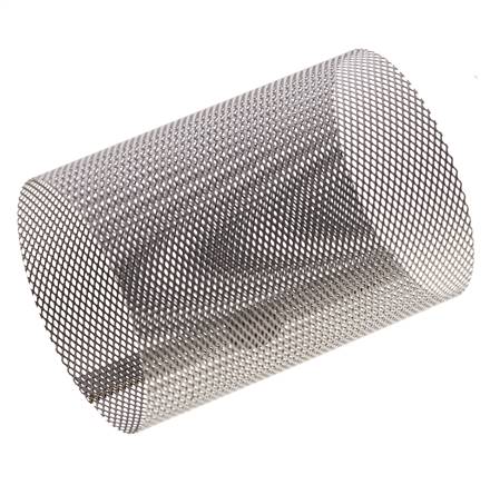 Tamis de rechange pour filtre à tamis, acier inoxydable, maille 0,5mm, 42x57mm [2 pièces]